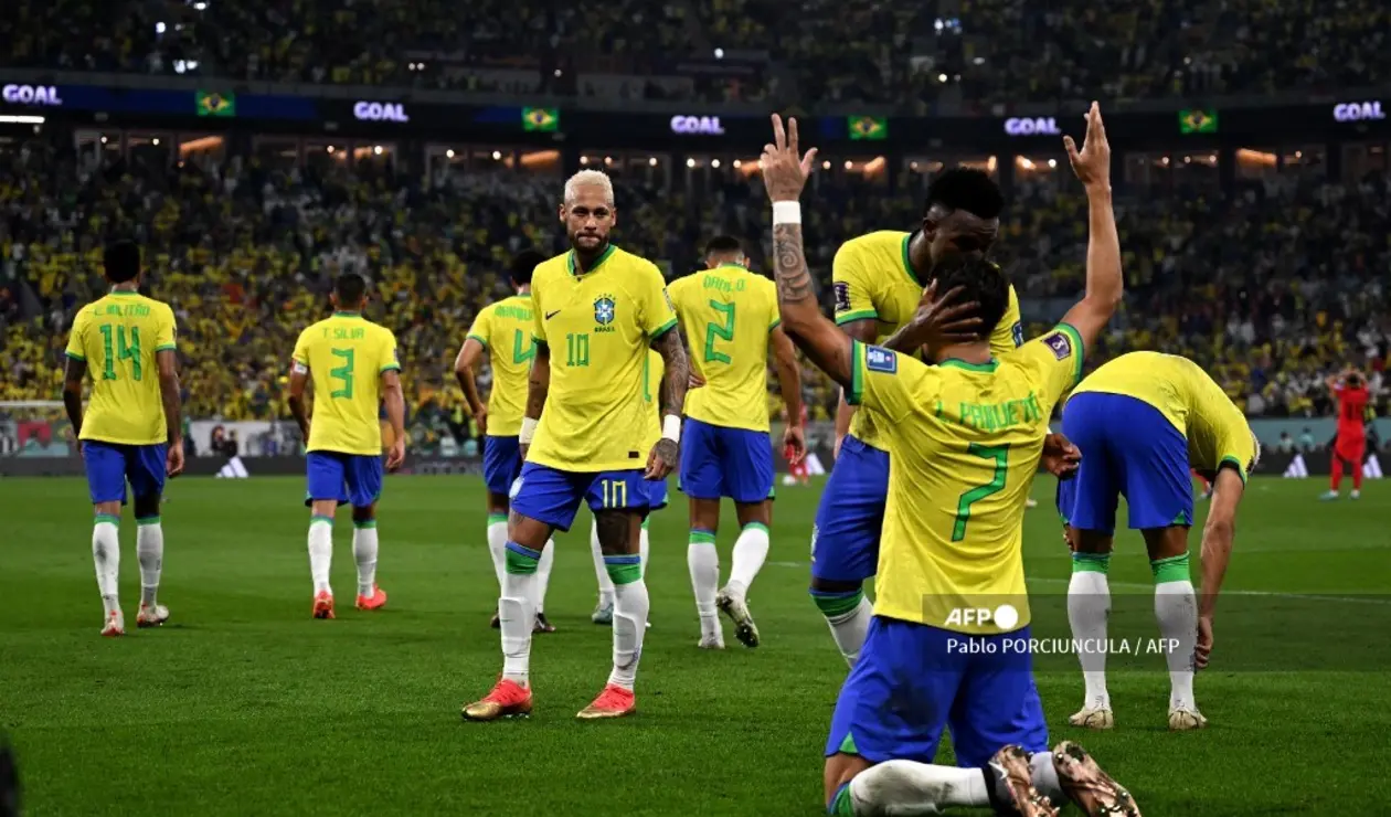 Brasil vs Corea - Mundial Qatar 2022