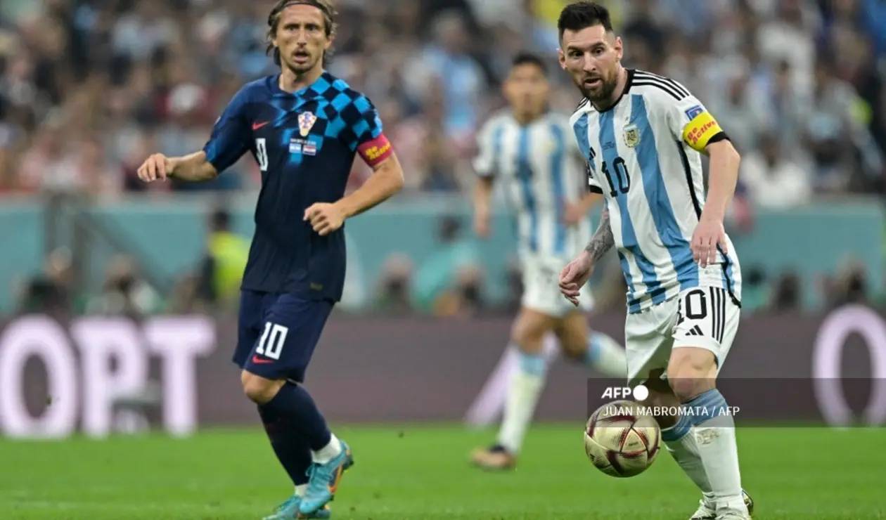 El elogio de Modric a Messi tras el Argentina-Croacia
