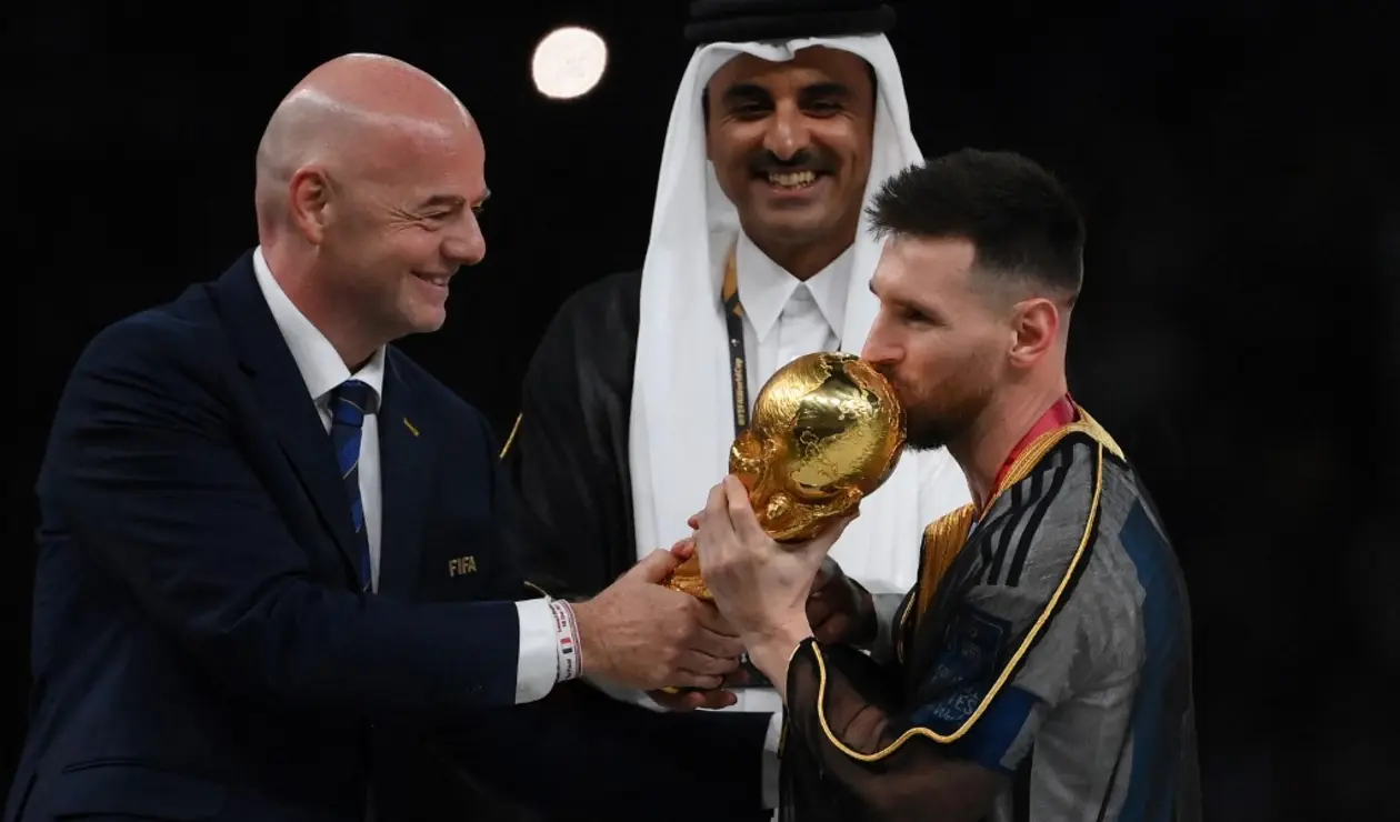 Messi, Infantino y el Mundial de Qatar