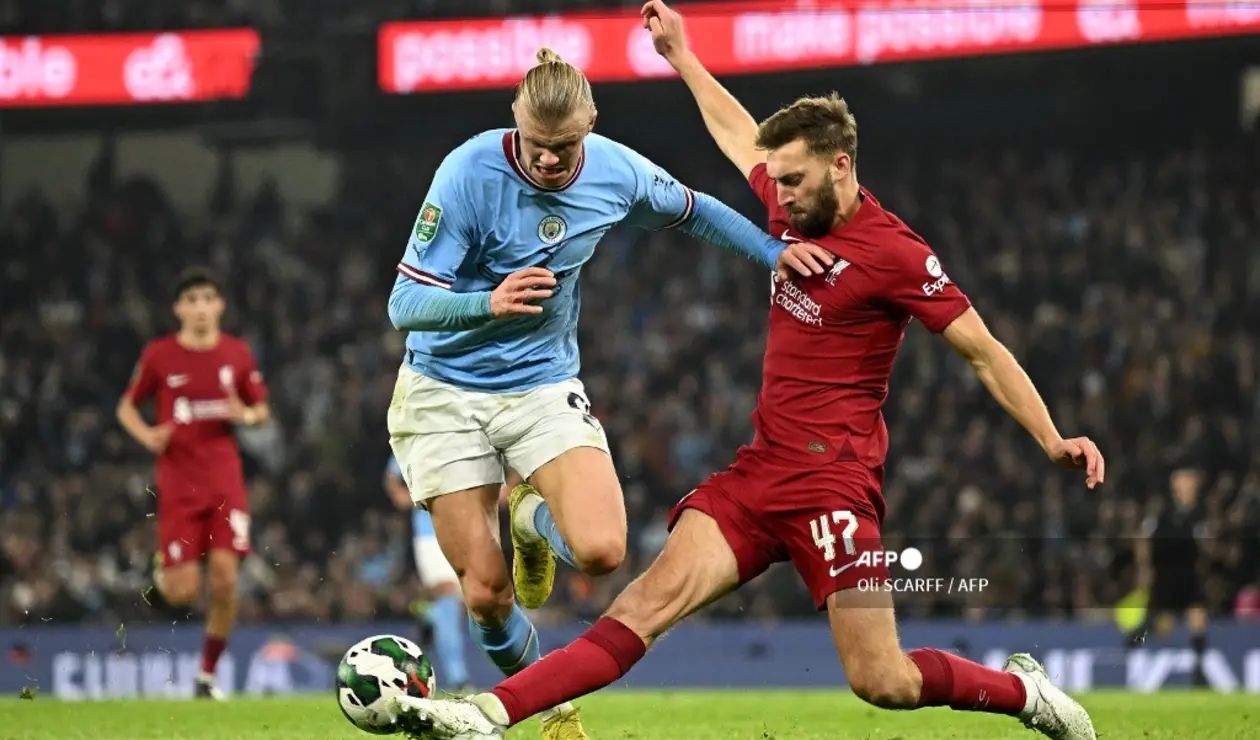 Liverpool vs Manchester City - Copa de la Liga inglesa 2022