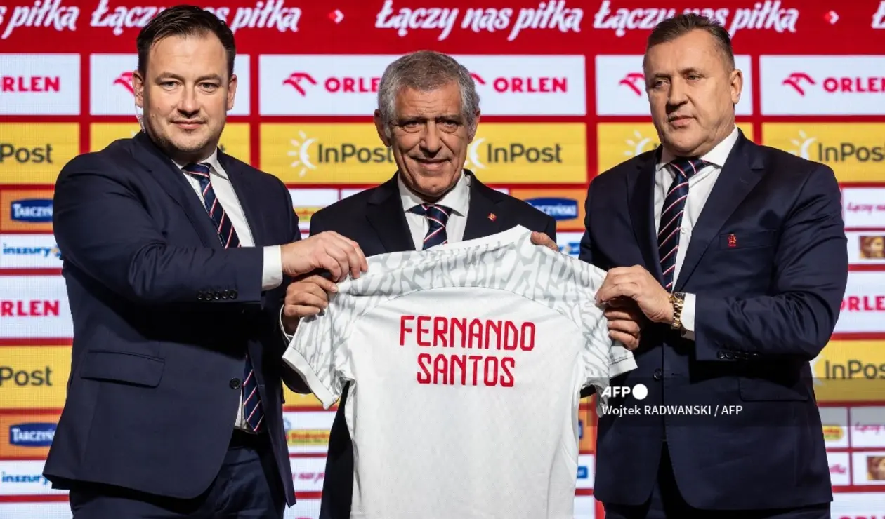 Fernando Santos, técnico de Polonia
