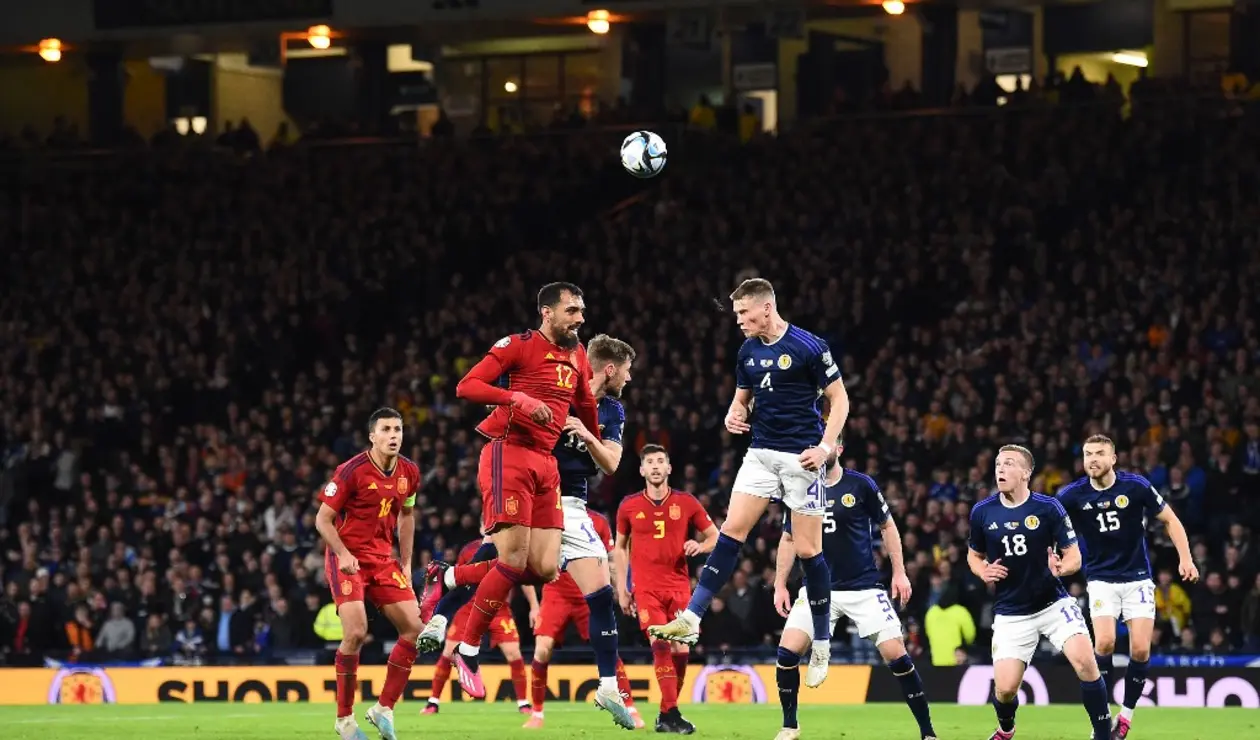 Escocia vs España, eliminatorias Eurocopa
