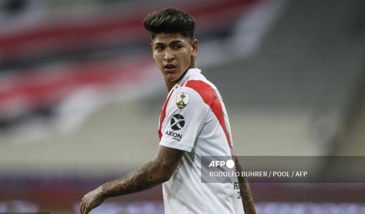 Jorge Carrascal, jugador colombiano de River Plate
