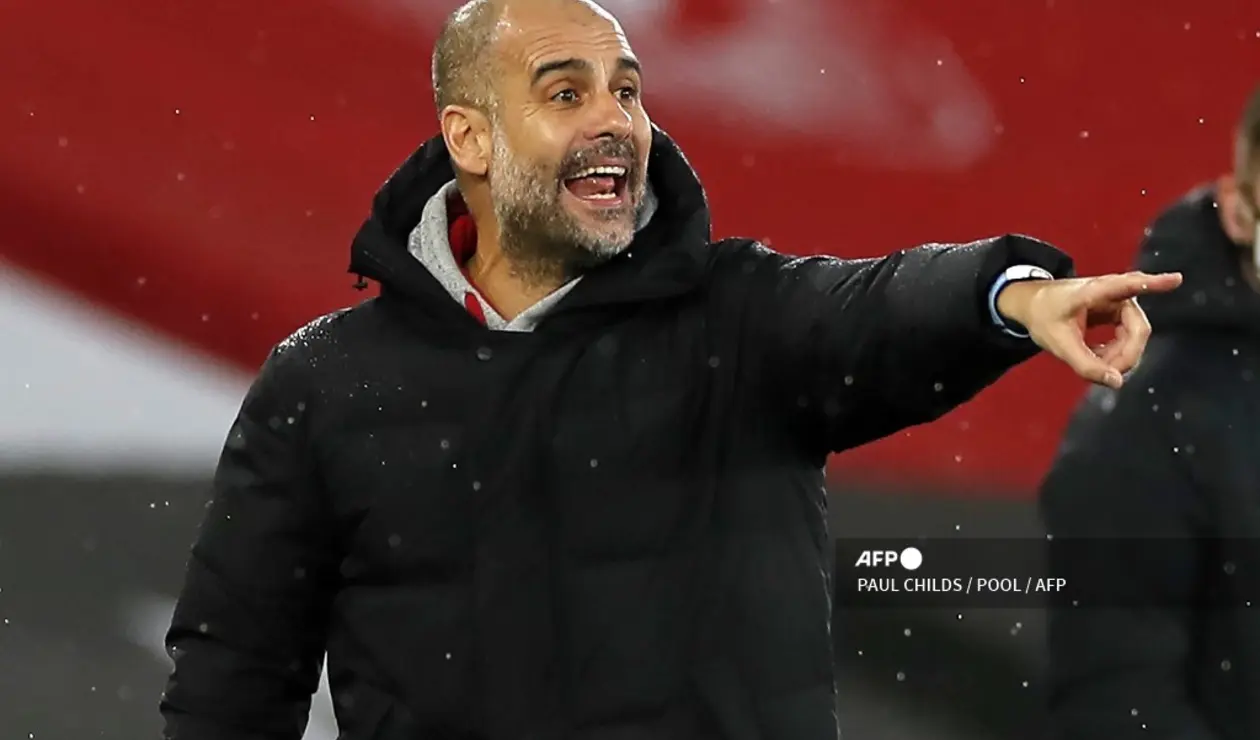 Pep Guardiola, técnico de Manchester City