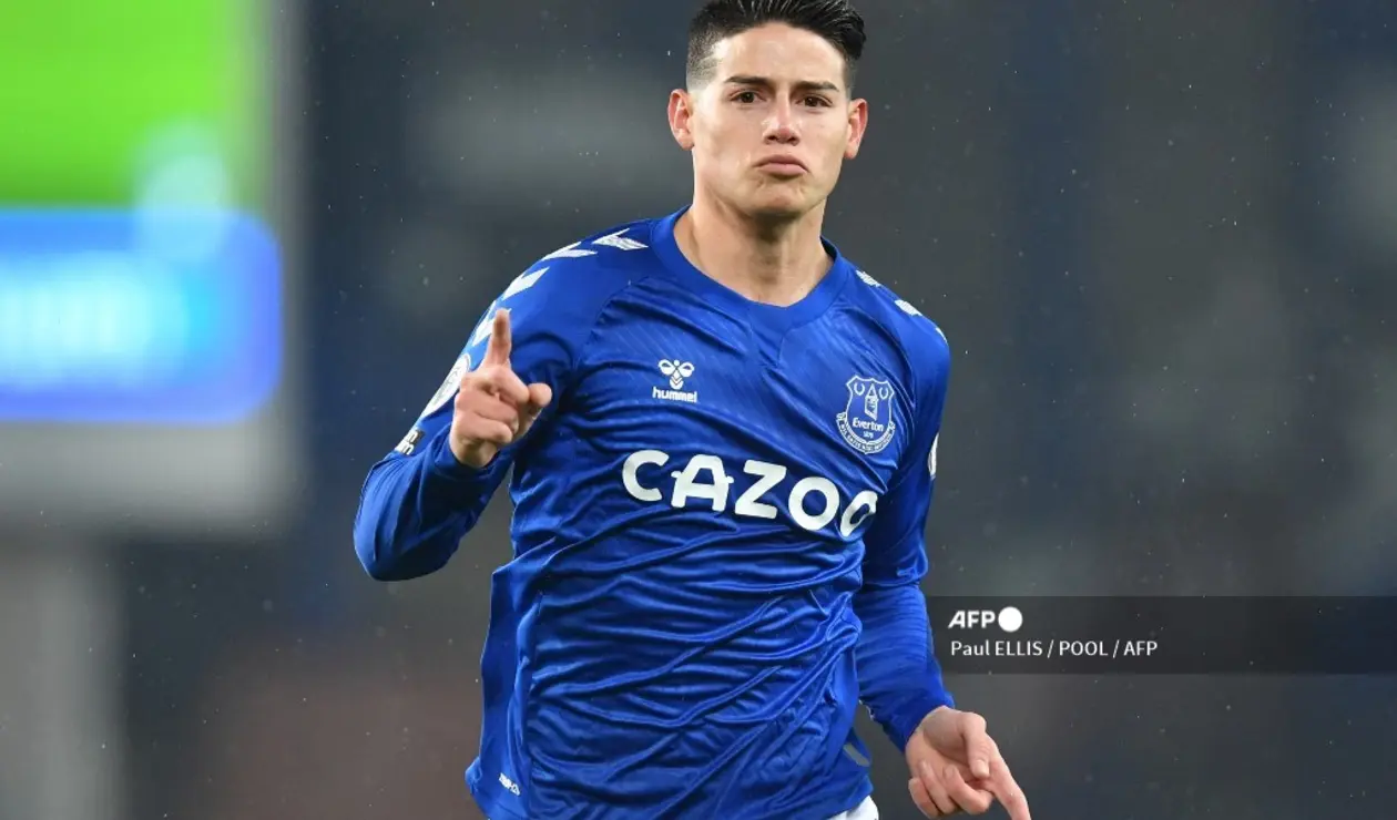 James Rodríguez, Everton 2021