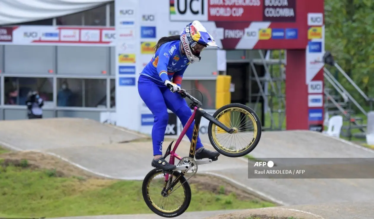 Mariana Pajón, ciclista colombiana