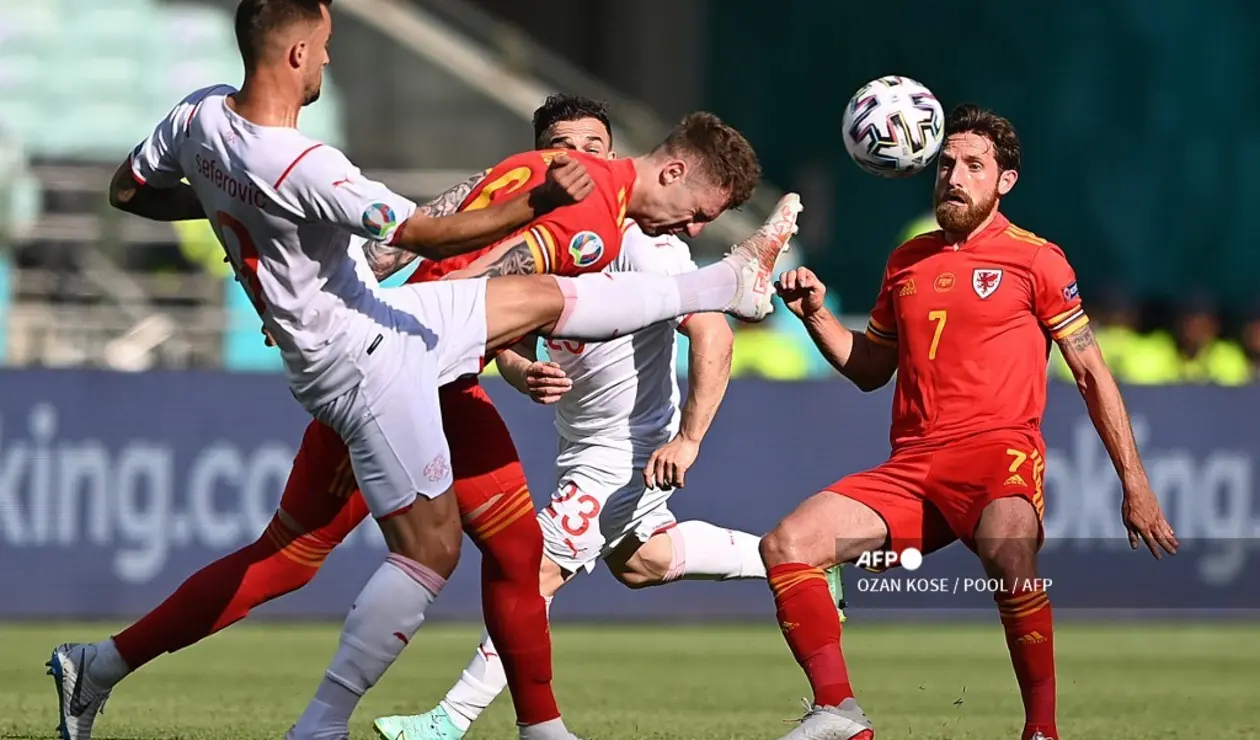 Gales vs Suiza, Eurocopa 2021