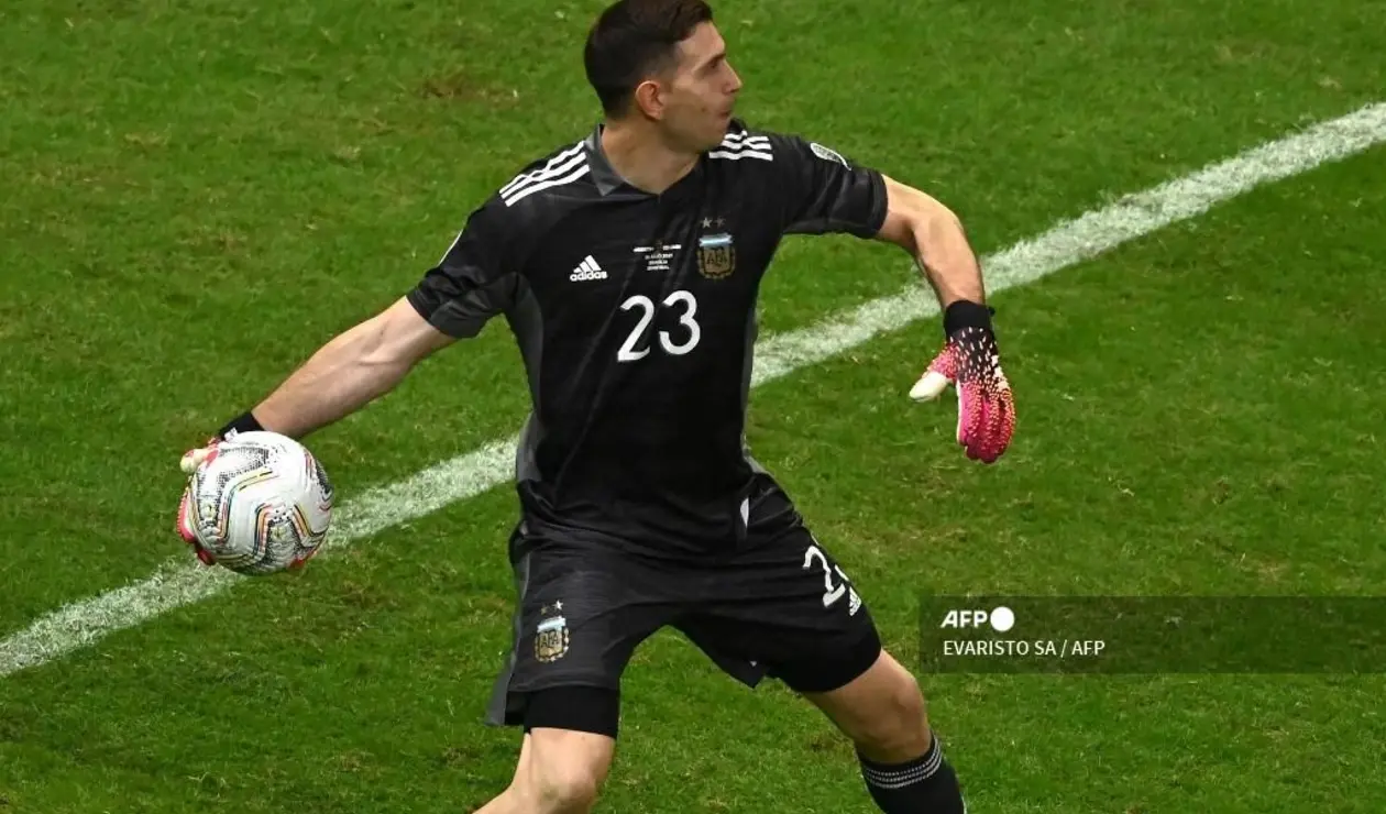 Emiliano Martínez, arquero argentino