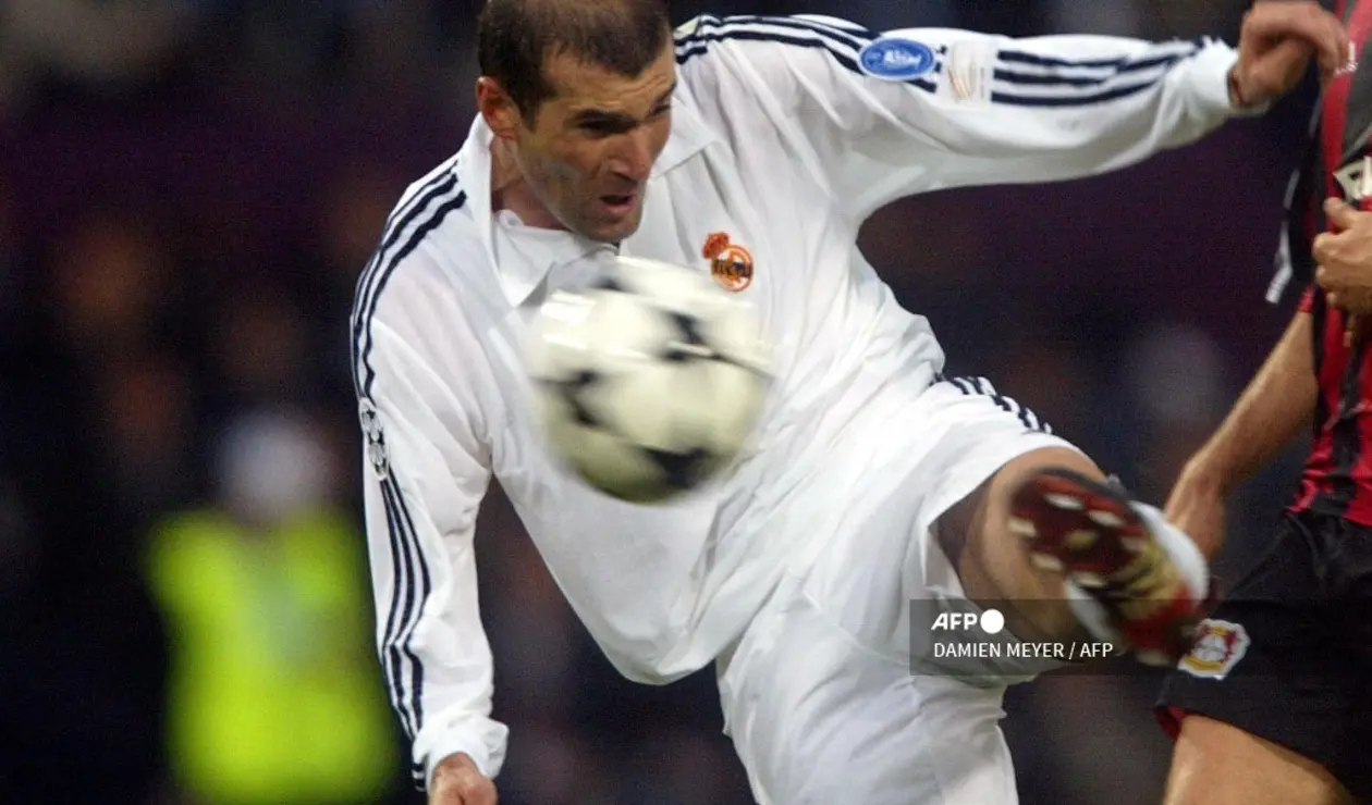Zidane, final de Champions League 2002.