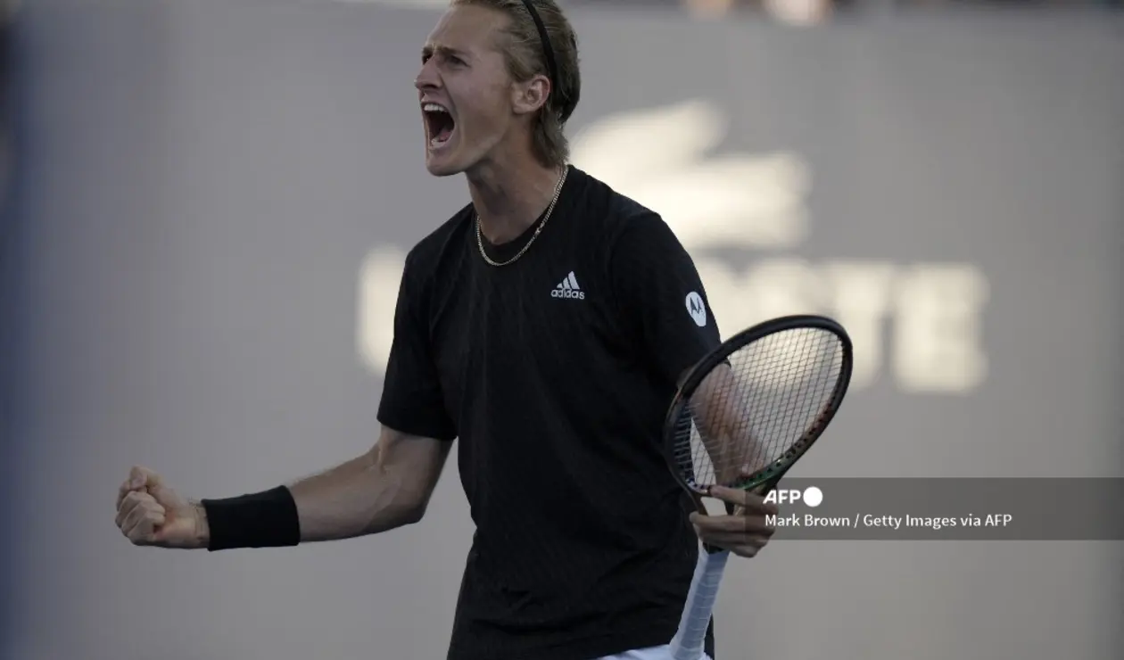 Sebastián Korda, próximo rival de Carlos Alcaraz en el Masters 1000 de Montecarlo.