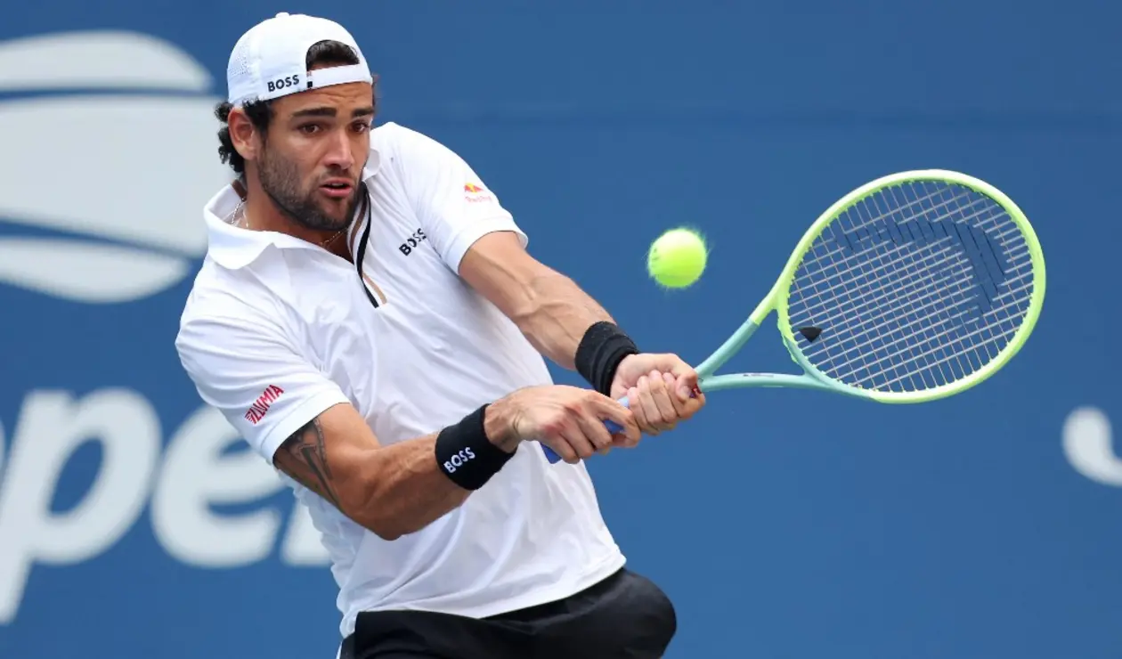 Matteo Berrettini en octavos de final del US Open