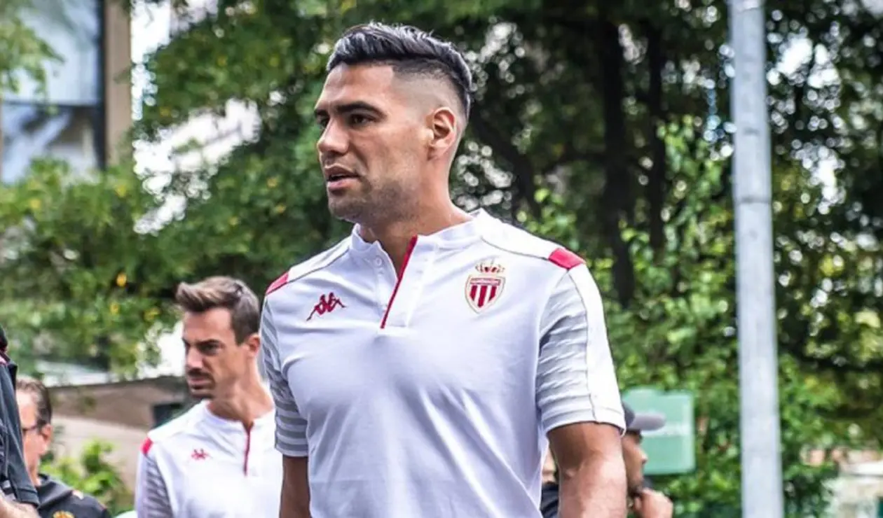 Falcao García llegó a la pretemporada del Mónaco