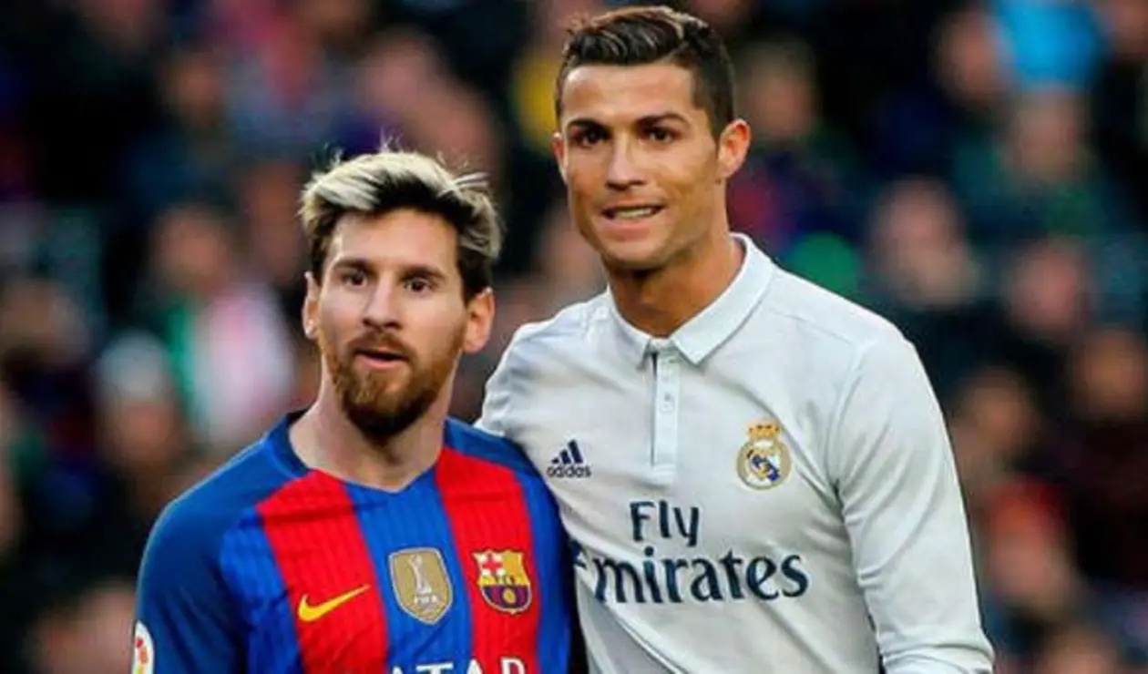 Messi y Cristiano Ronaldo