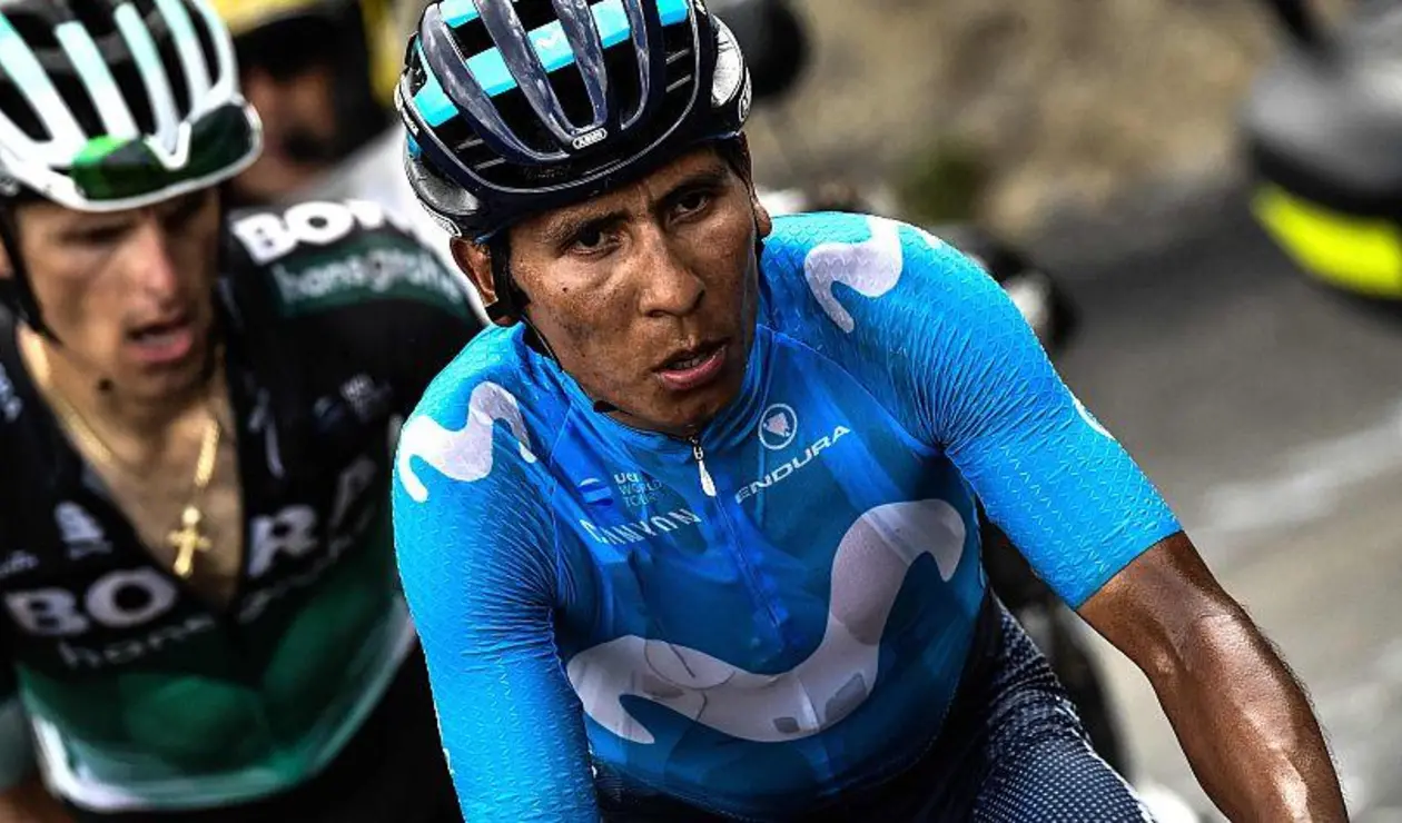 Nairo Quintana, ciclista colombiano del Movistar Team