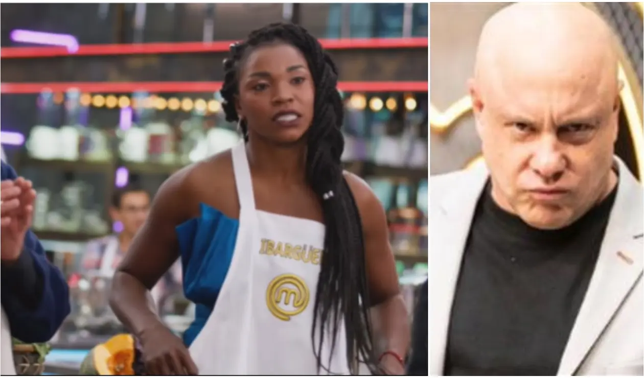 A Catherine Ibargüen ya la regañaron en Masterchef Celebrity