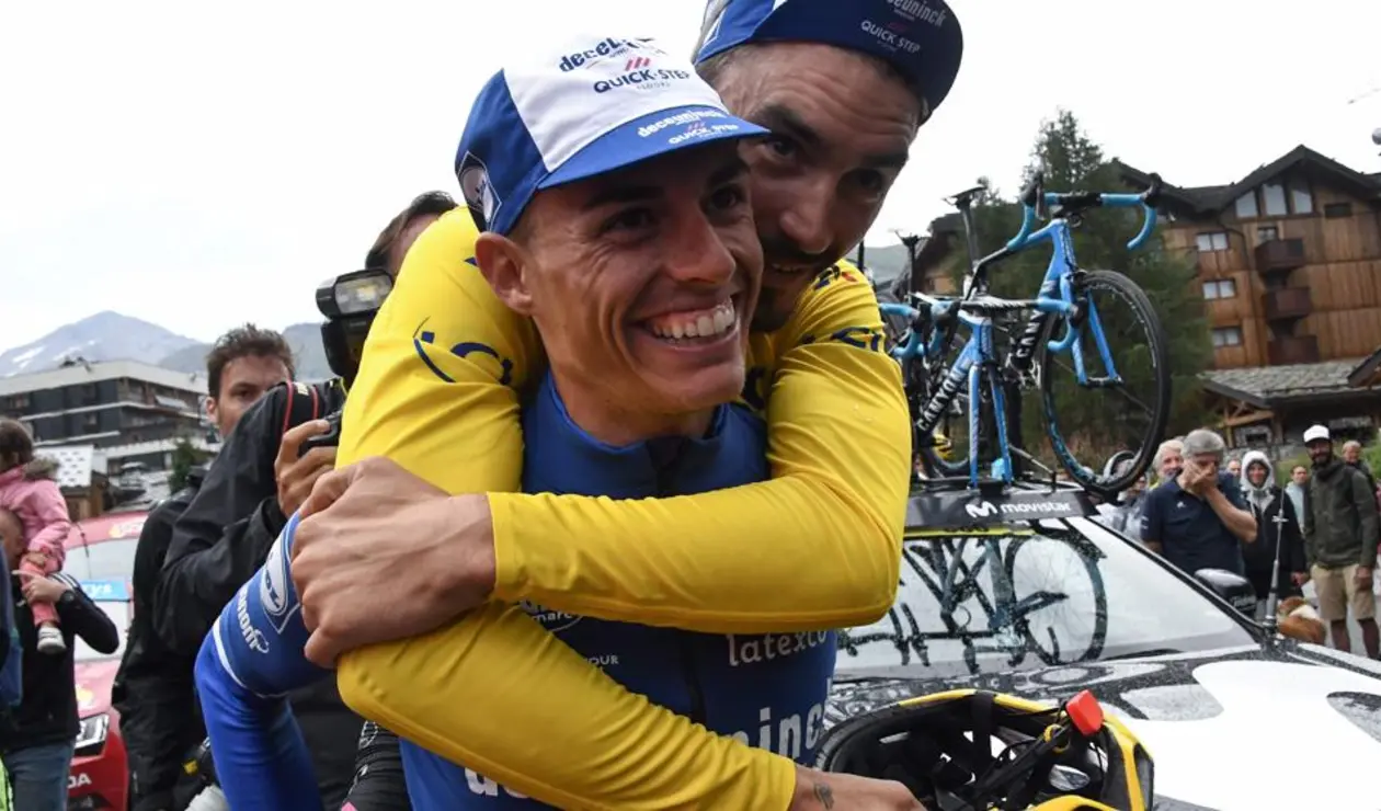 Enric Mas, líder del Movistar Team