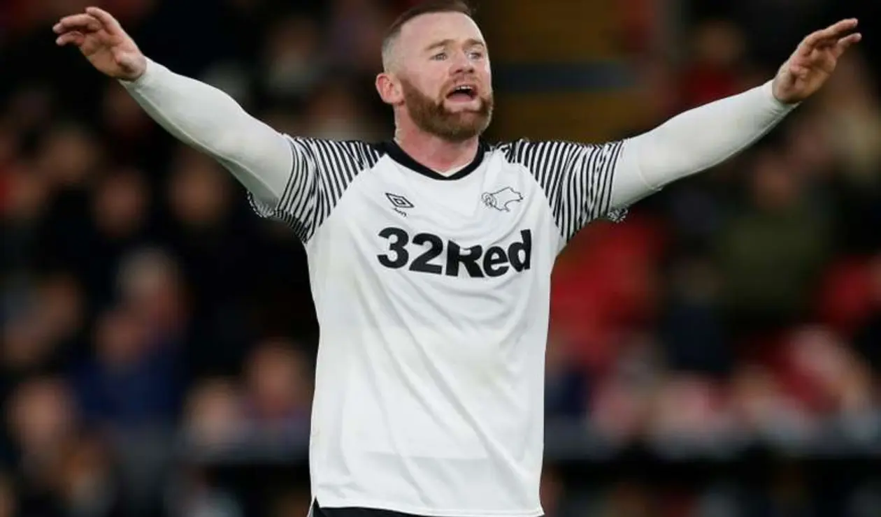 Rooney, jugador del Derby County