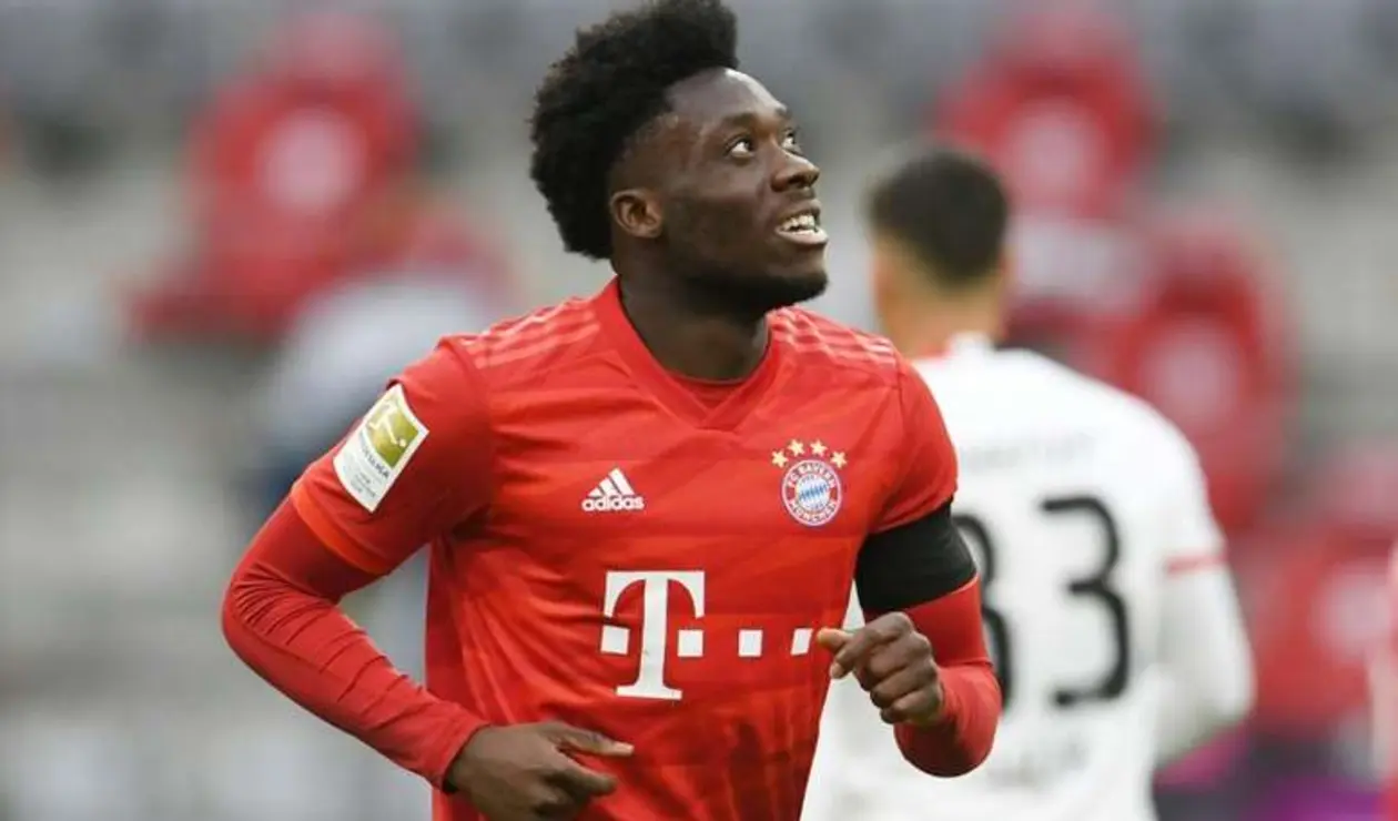 Alphonso Davies, jugador del Bayern Múnich