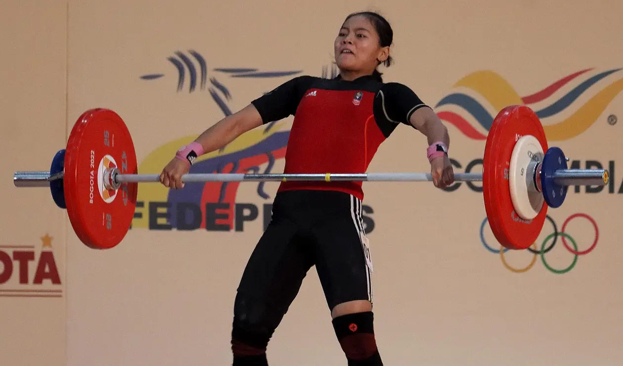 Aisa Cantika (India) - Campeonato Mundial de Pesas 2022