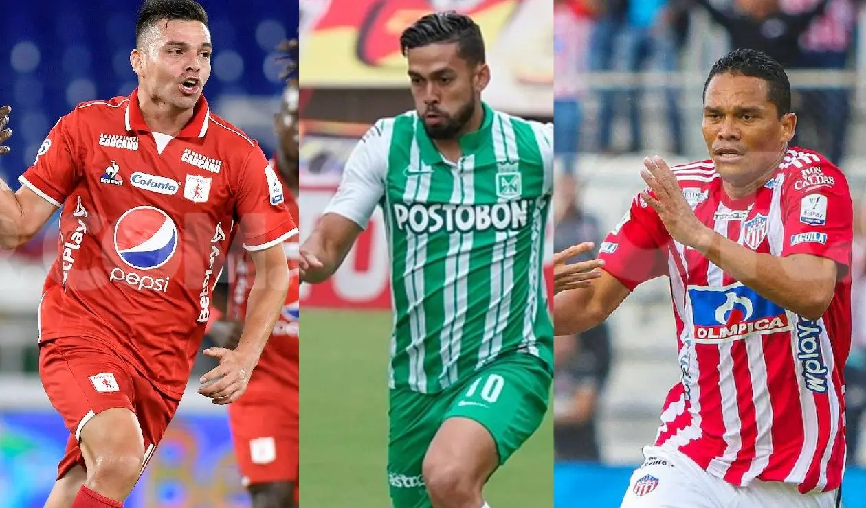 América, Nacional y Junior