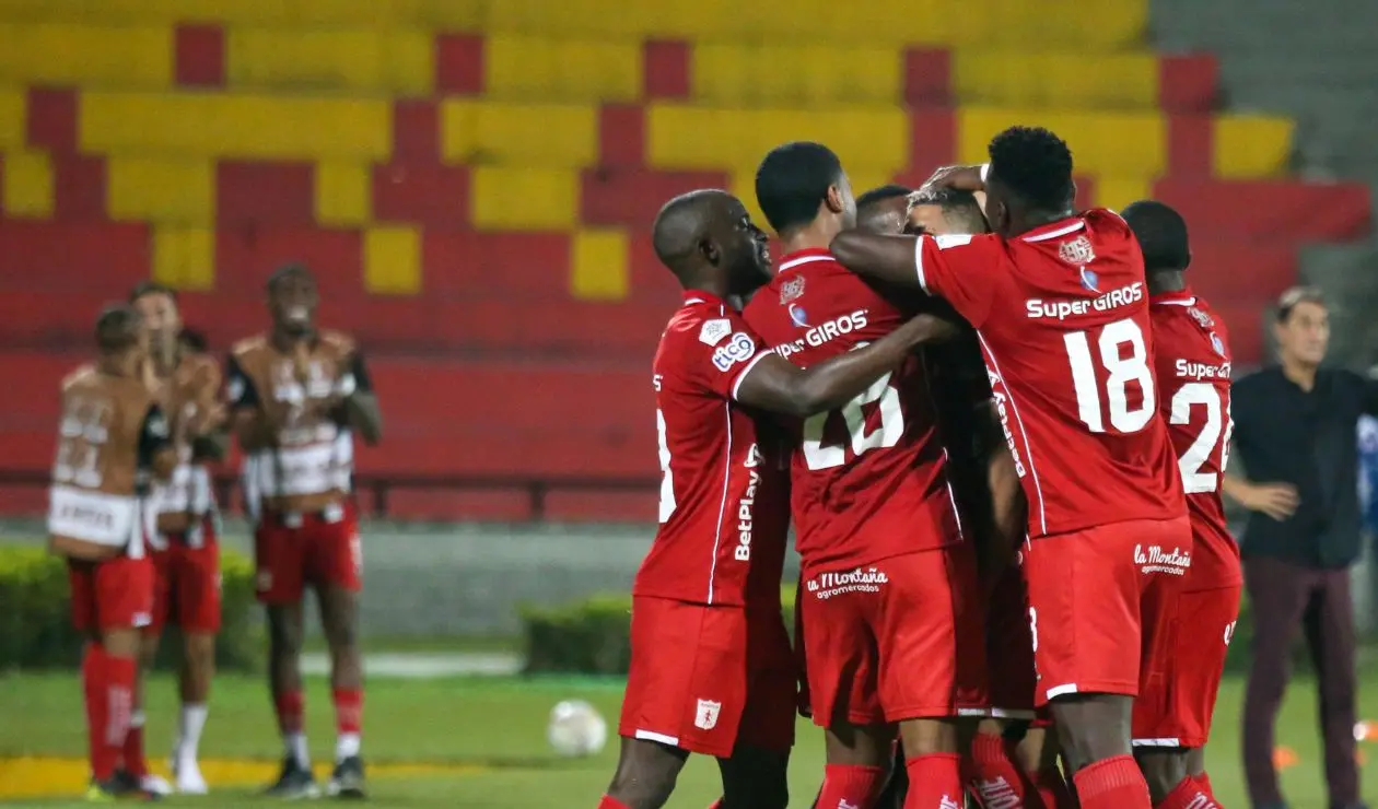 América de Cali en duelo amistoso ante Melgar - 2025