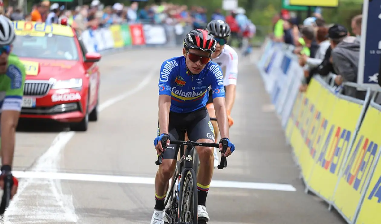 Andrés Camilo Ardila en el Tour de l'Avenir