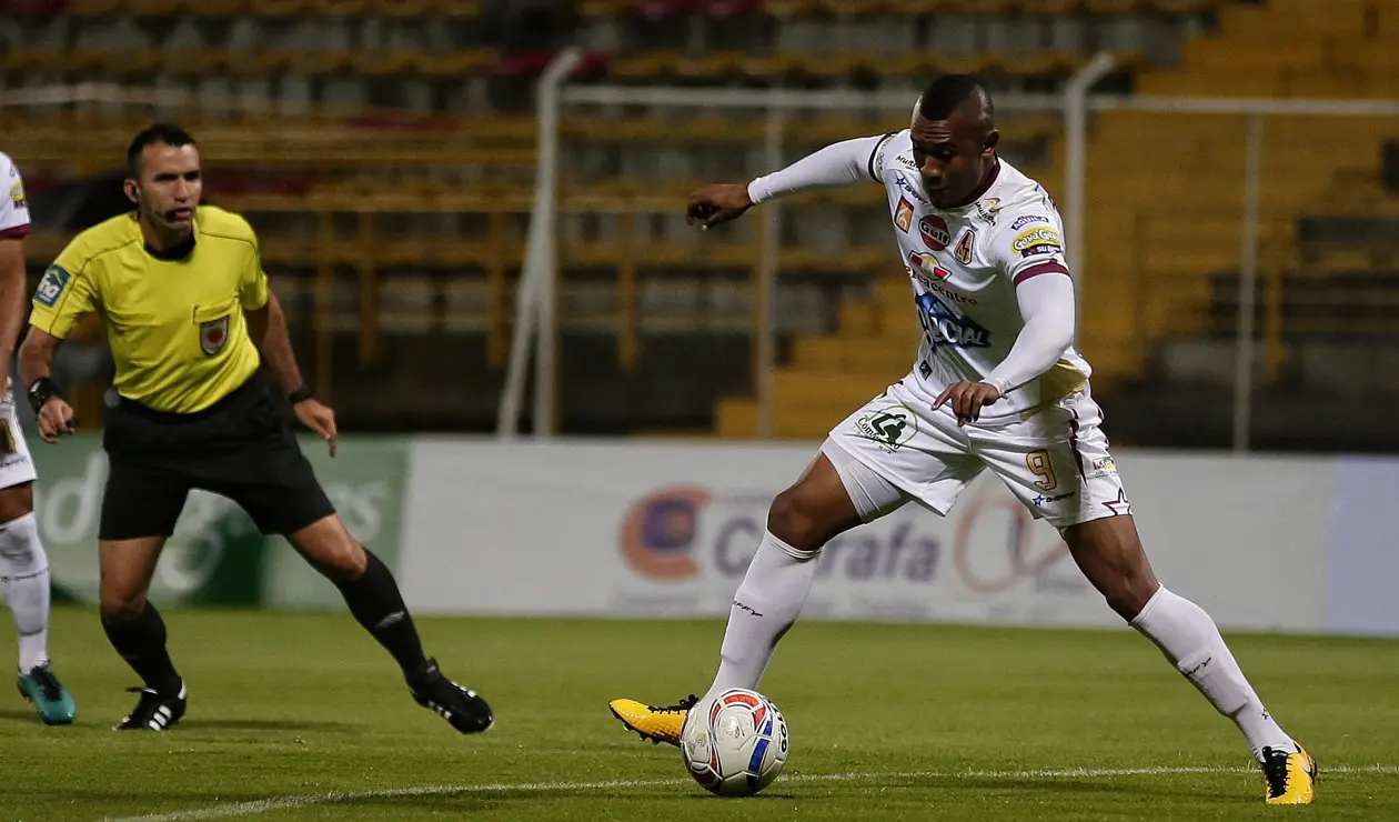 Ángelo Rodríguez delantero de Deportes Tolima