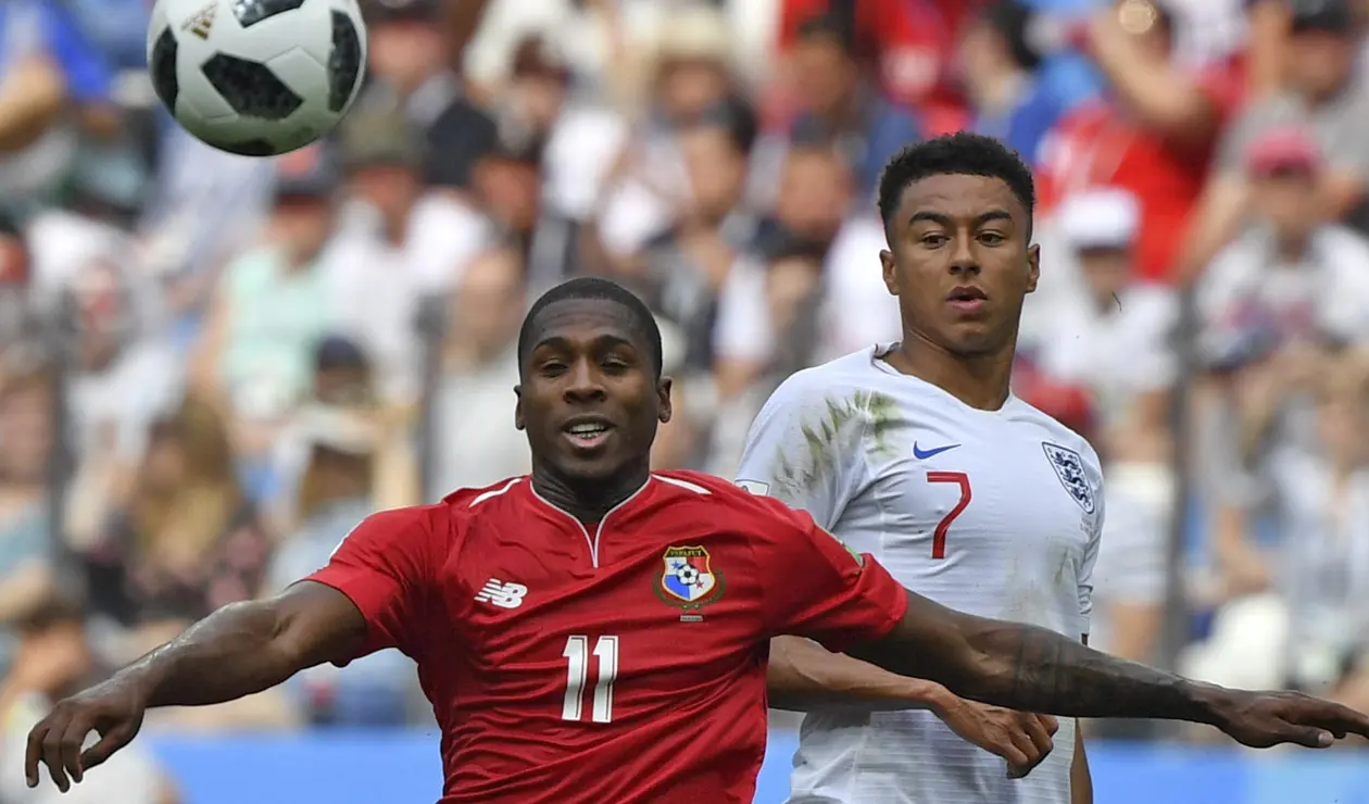 Armando Cooper con la Selección de Panamá en Rusia 2018