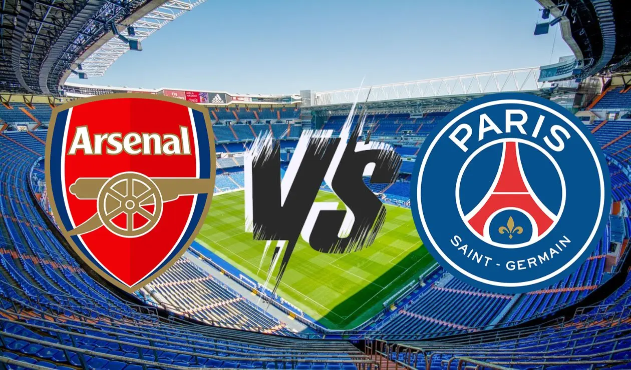 Escudos de Arsenal vs PSG