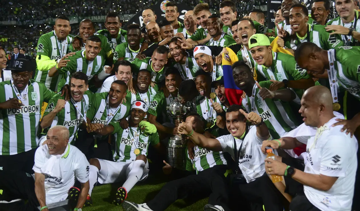 Atlético Nacional (Colombia), campeón de la Copa Libertadores 2016.