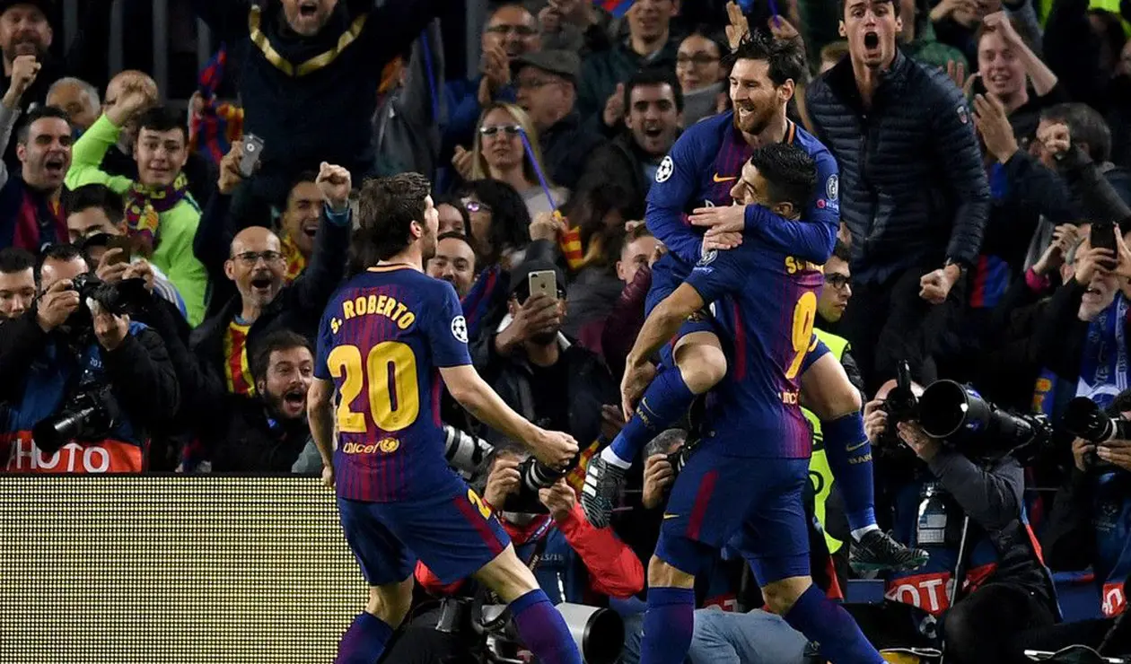 Barcelona Sergi Messi Suárez