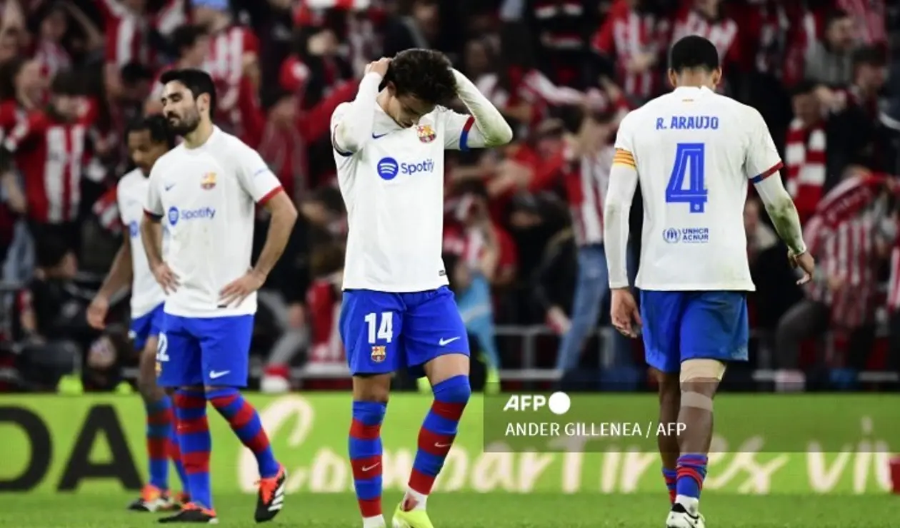 Barcelona quedó eliminado en la Copa del Rey contra Athletic Bilbao