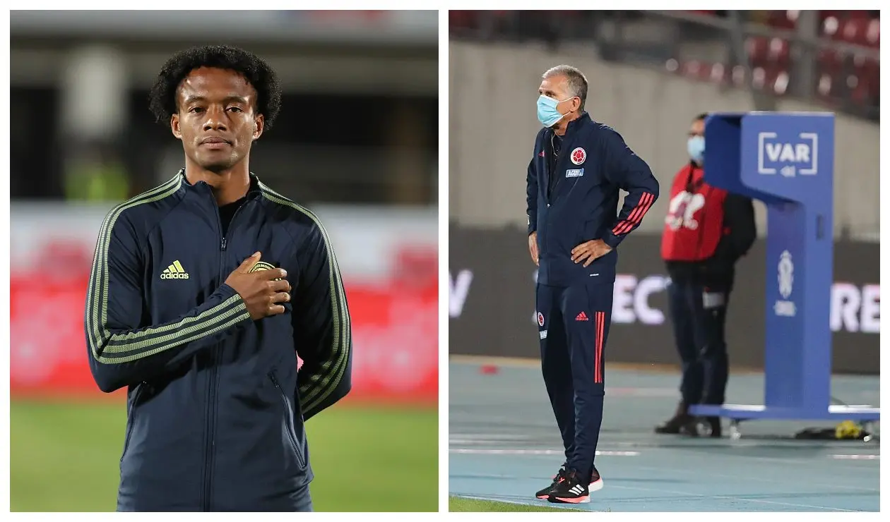 Jackson Martínez y Diego Simeone - Atlético de Madrid