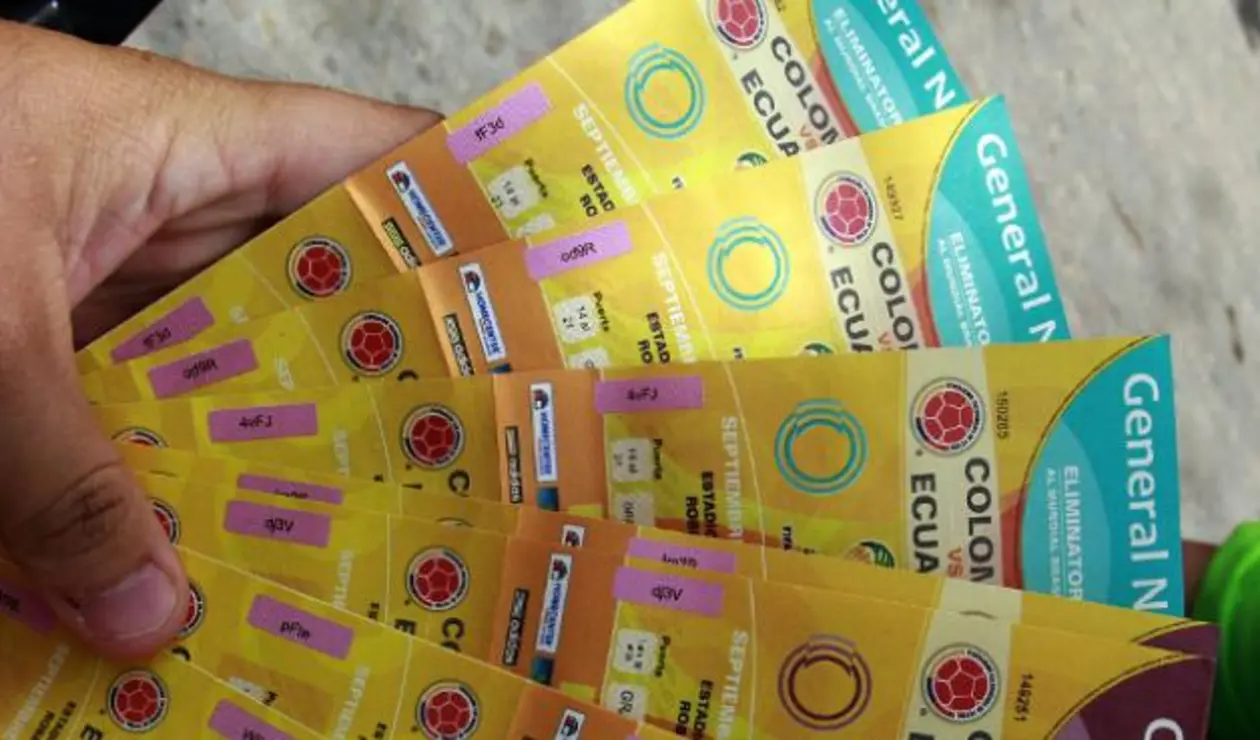 Boletas partidos eliminatorias