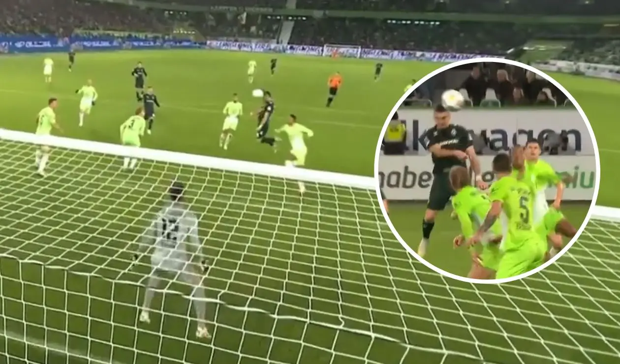 Video: Borré no para y suma goles con el Bremen en la Bundesliga
