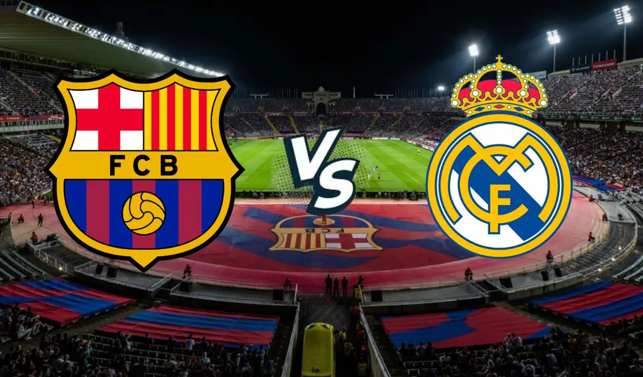 Barcelona vs Real Madrid EN VIVO: Liga de España 2025 Hora y Canal
