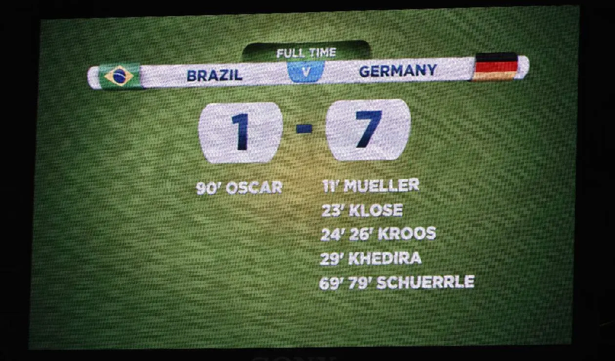 Brasil vs Alemania