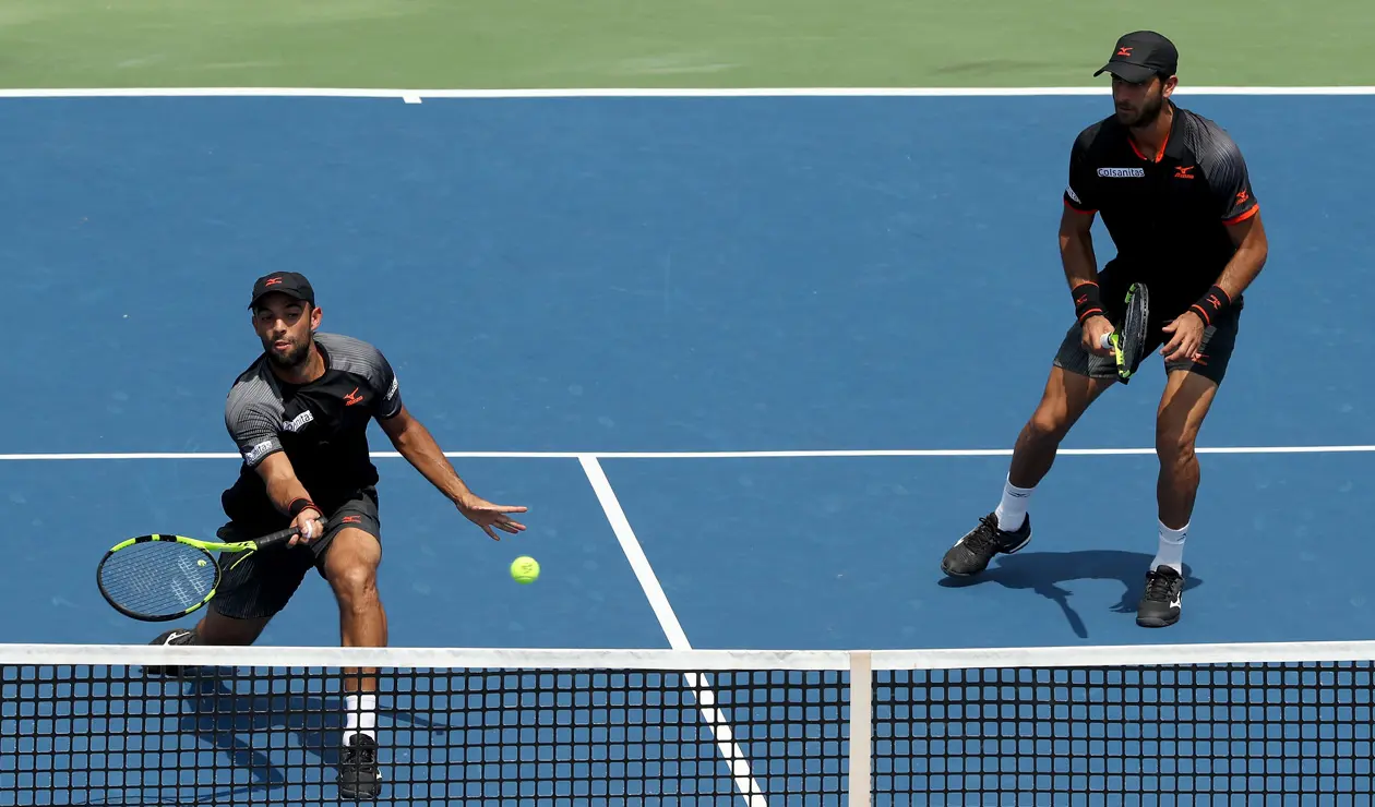 Juan Sebastián Cabal y Robert Farah, tenistas colombianos