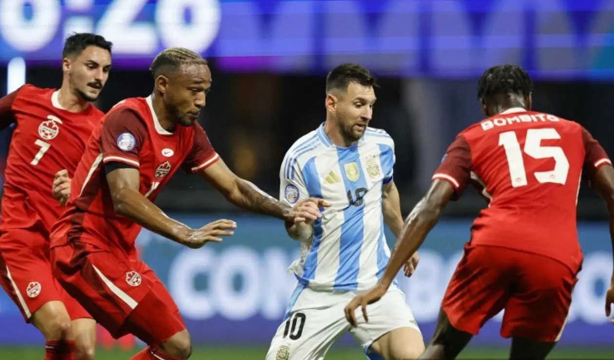 Canadá vs Argentina, Copa América