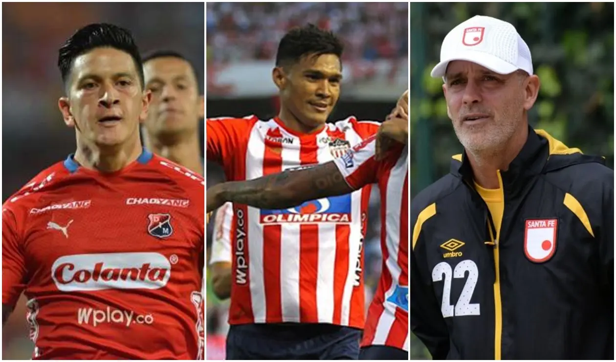 Germán Cano, Teófilo Gutiérrez y Patricio Camps