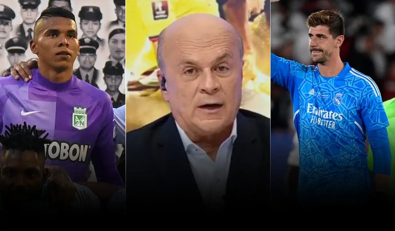 Carlos Antonio comparó a Kevin Mier con Courtois