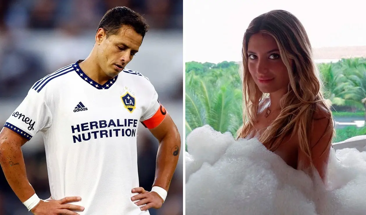 Chicharito Hernández y Sarah Kohan
