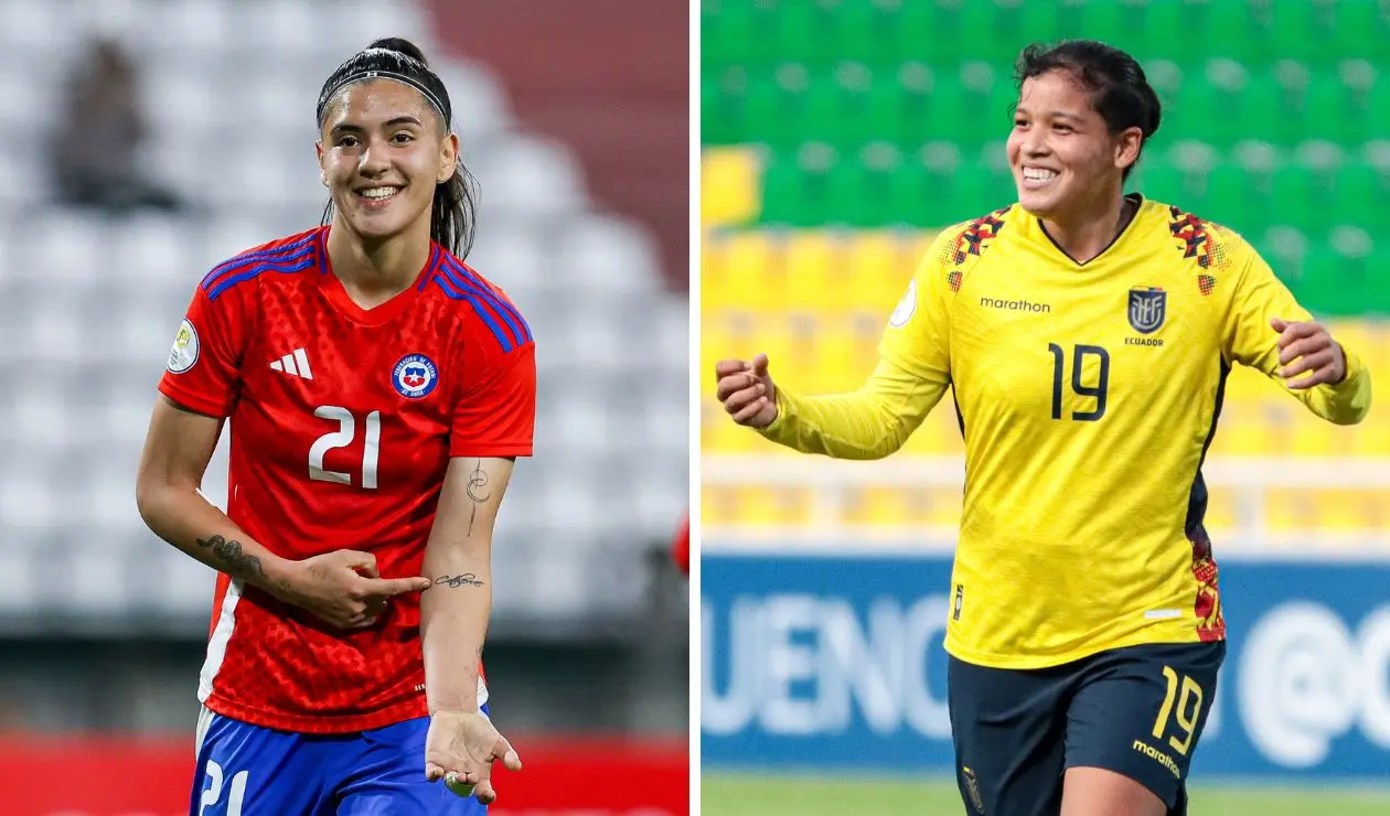 Chile vs Ecuador en el Sudamericano femenino sub-17