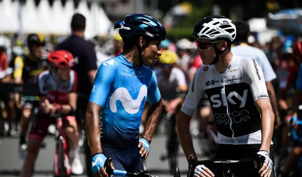 Nairo Quintana y Chris Froome