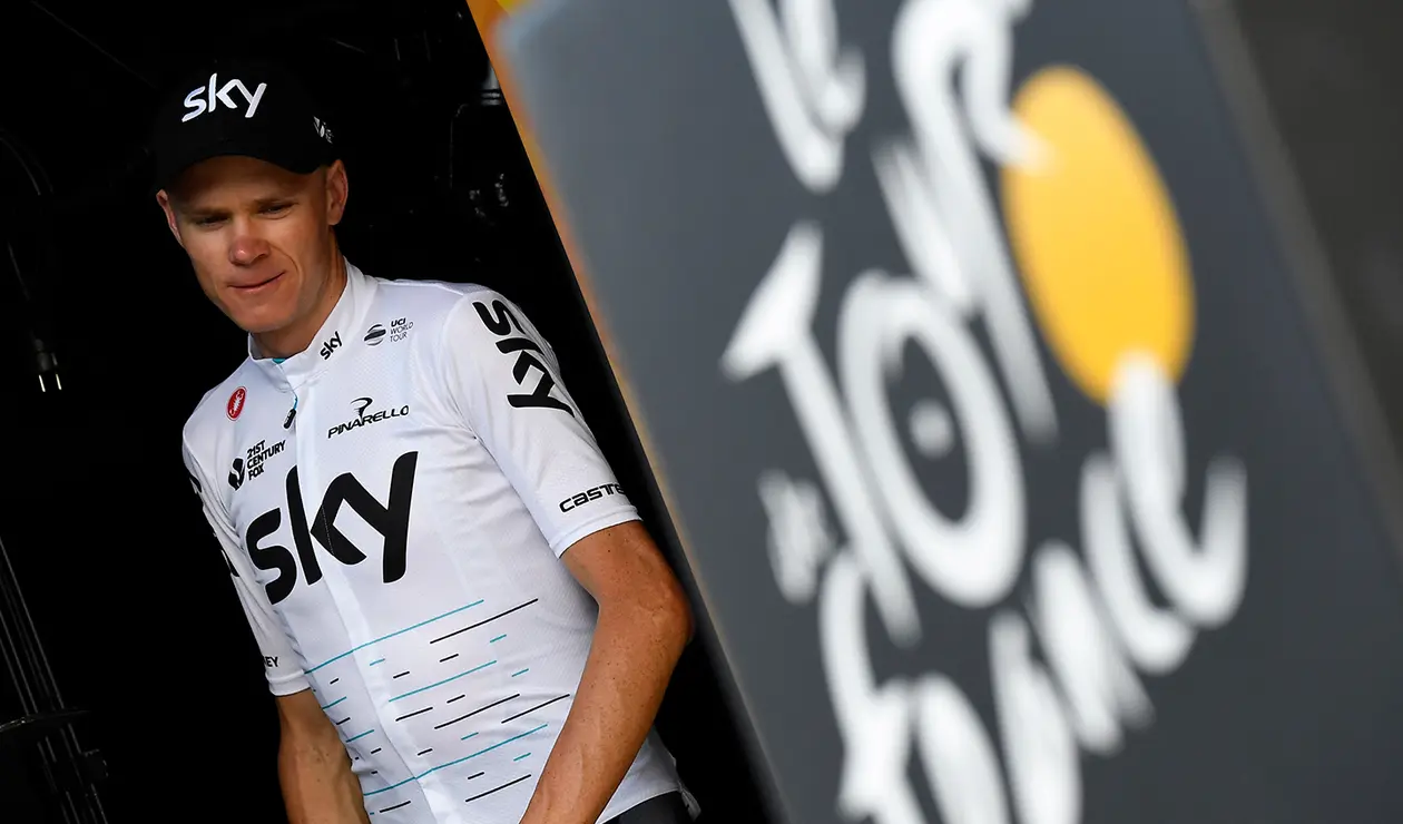Chris Froome, ciclista británico al servicio de Sky