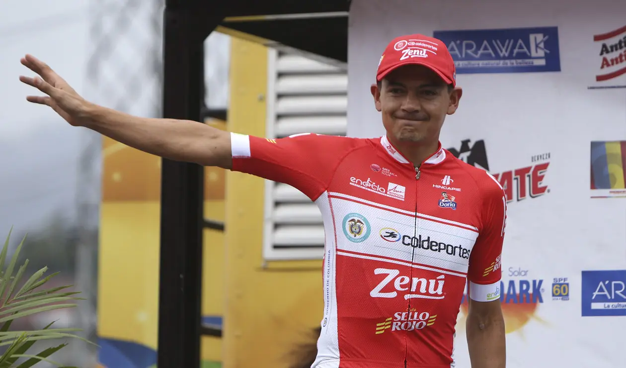 Johan Antonio Colón, ganador de la primera etapa del Clásico RCN