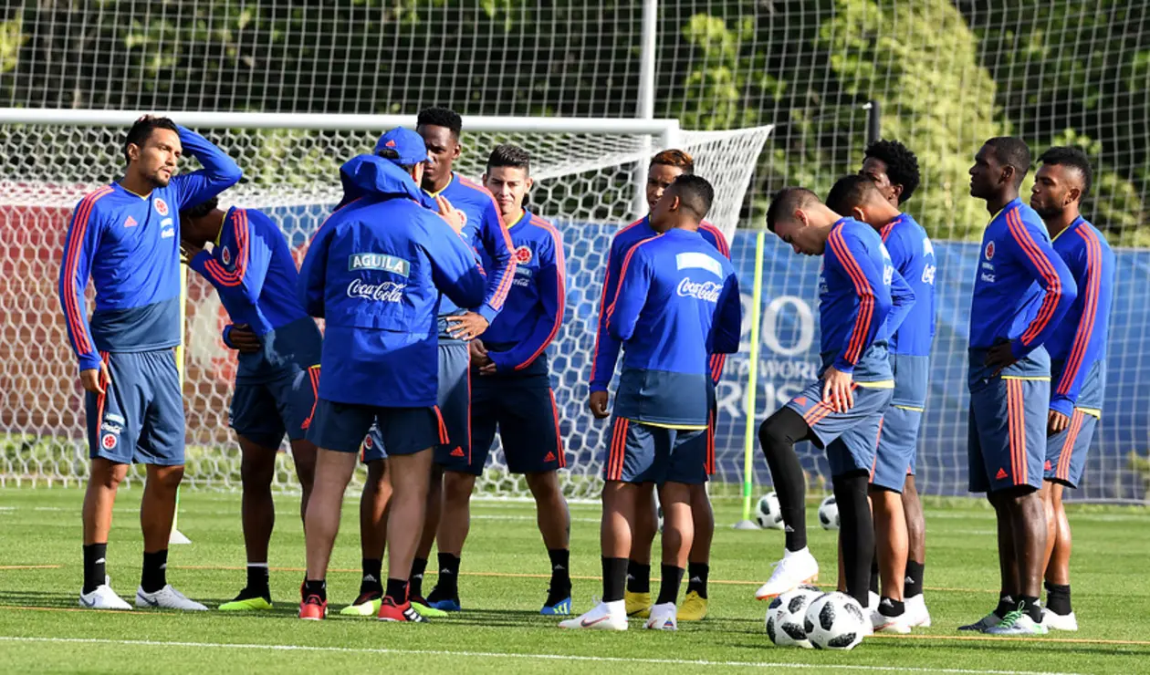 La Selección Colombia no contó con Miguel Borja en el último entrenamiento