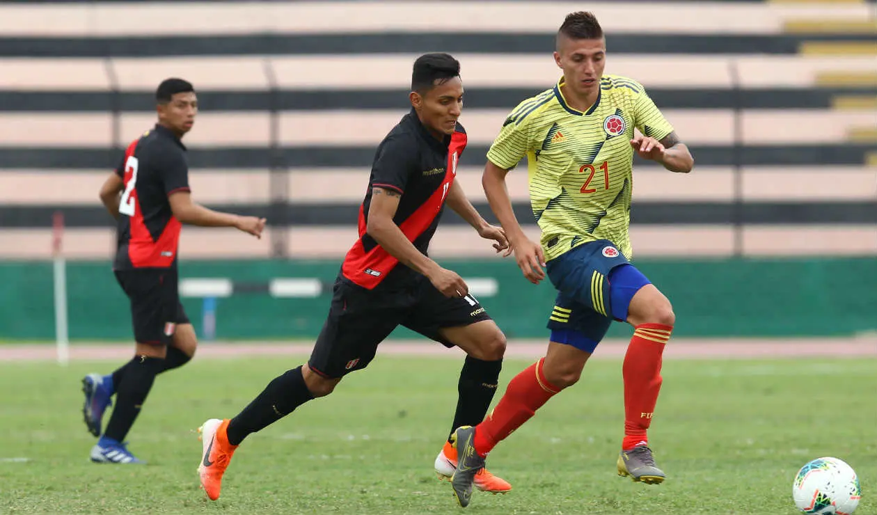 Colombia le ganó a Perú
