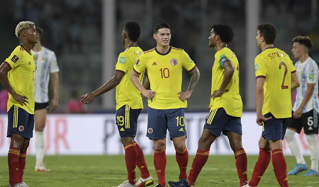 Selección Colombia vs Argentina