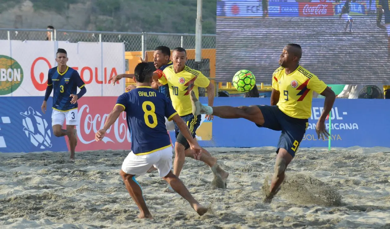 Colombia vs Ecuador Fútbol Playa
